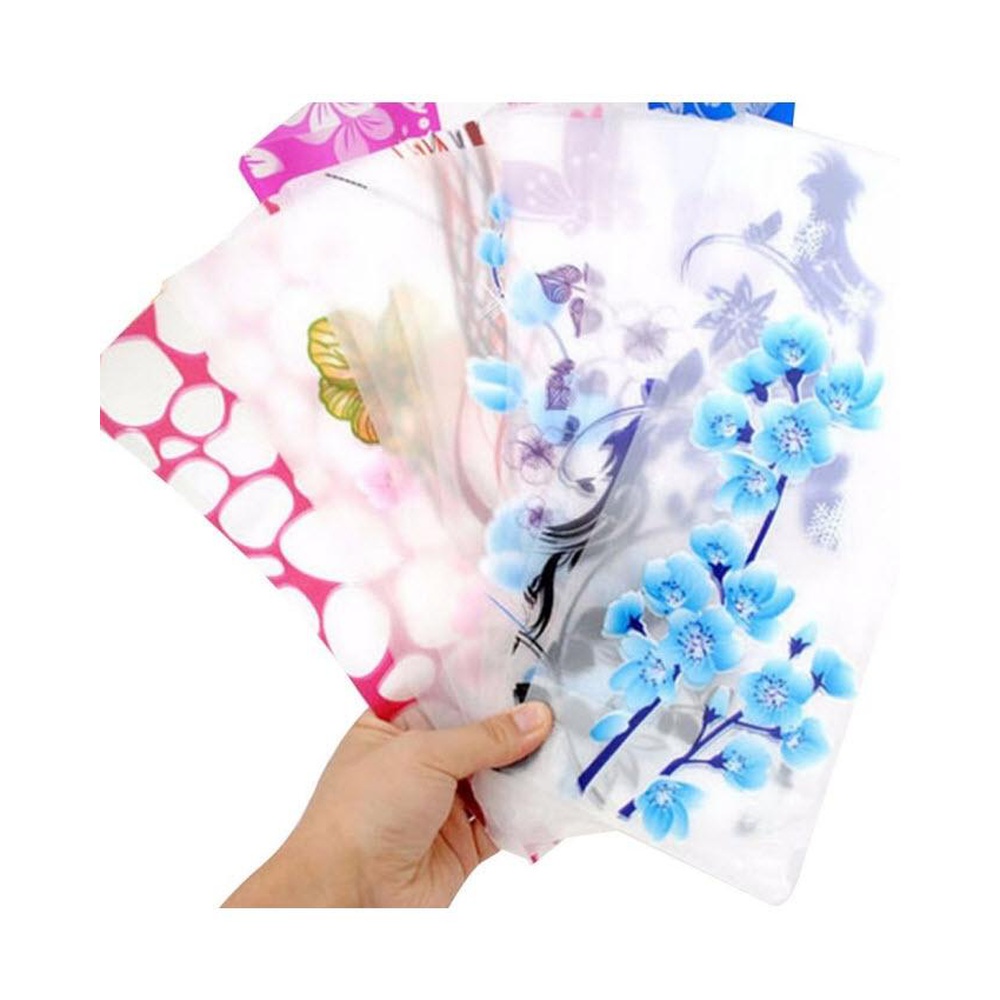 Pack of 5 – Foldable/Reusable Assorted Design Plastic Vase