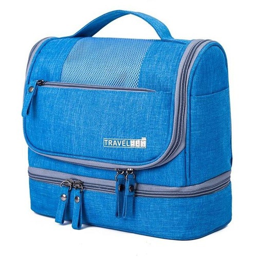 Hanging Multi functional Travel Bag – Blue